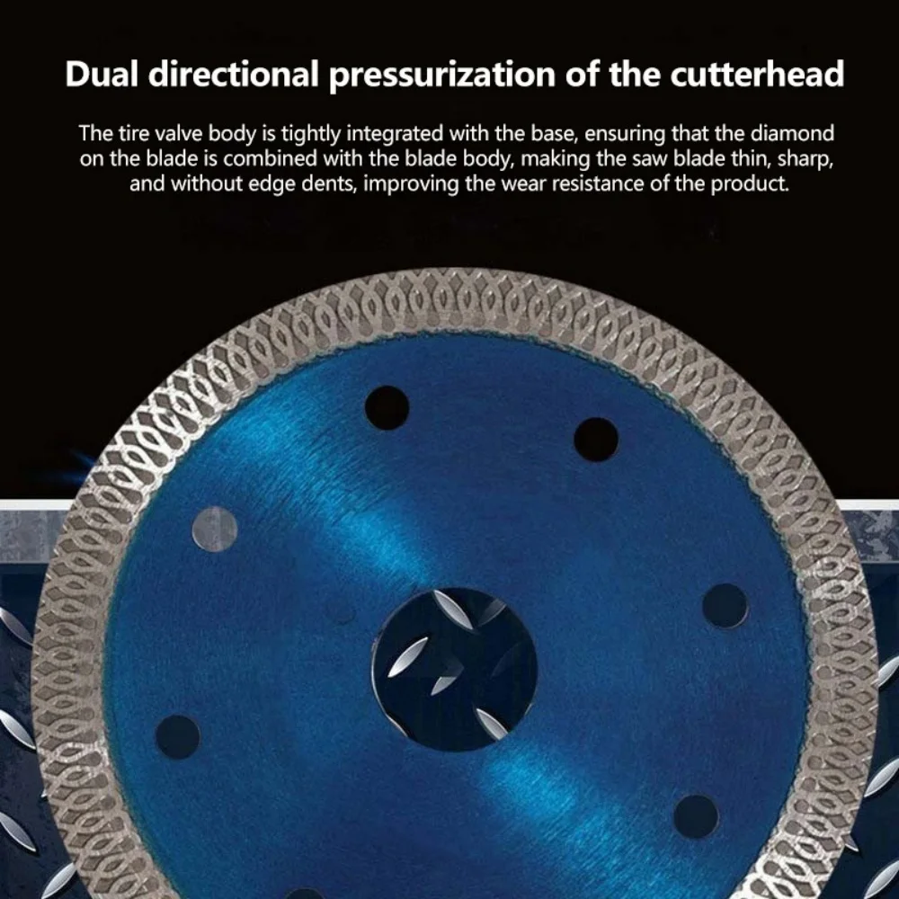 Turbo Diamond Saw Blade 105MM/115MM/125MM Angle Grinder Marble Cutting Disc Porcelain Tile Ceramic Granite Marble Cutting Disc