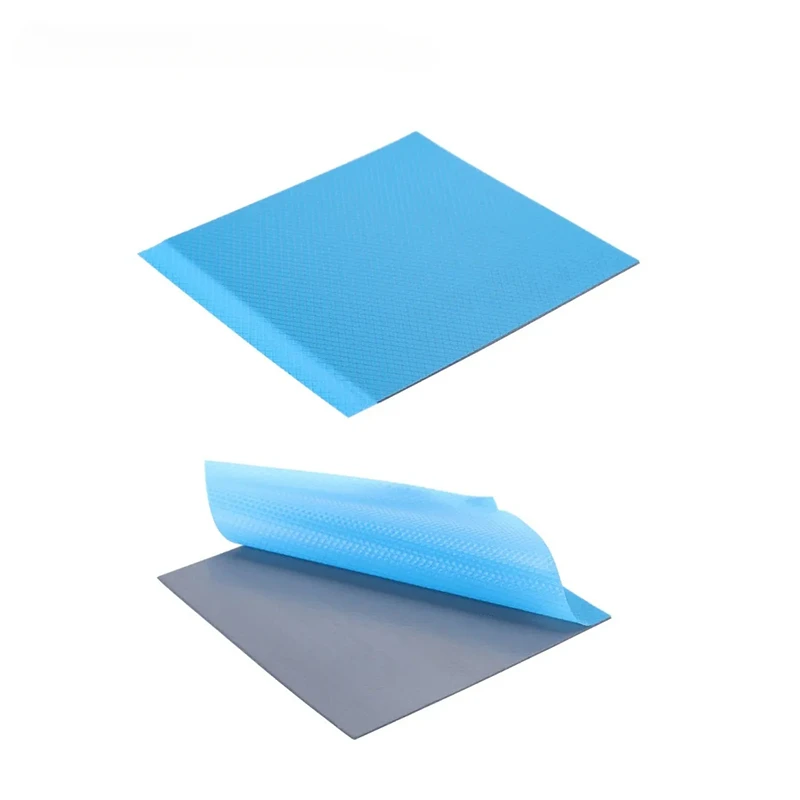 18w 15.8w 13.8w 9w 6w 120X120mm OEM Thermal Pad  CPU GPU Water Cooling Heatsink Conductive Silicone Pads High Performance  Mat