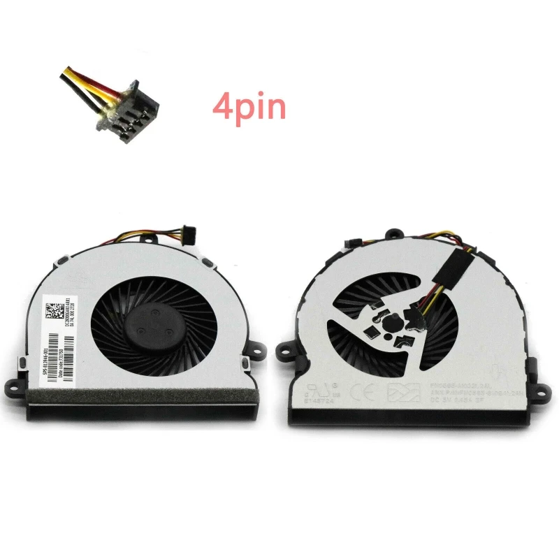 Original New CPU Cooling Fan Cooler Radiator for PAVILION 15-AC 15-AF 250 G4 255 G4 15-AY 15-BA Laptop Brushless Motor