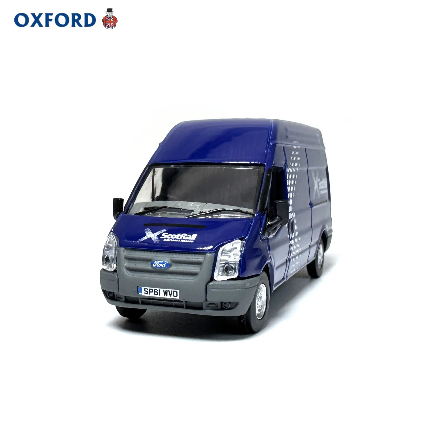Diecast OXFORD 1/76 Scale Transit 2006 High-roof Bread Alloy Car Model view 2