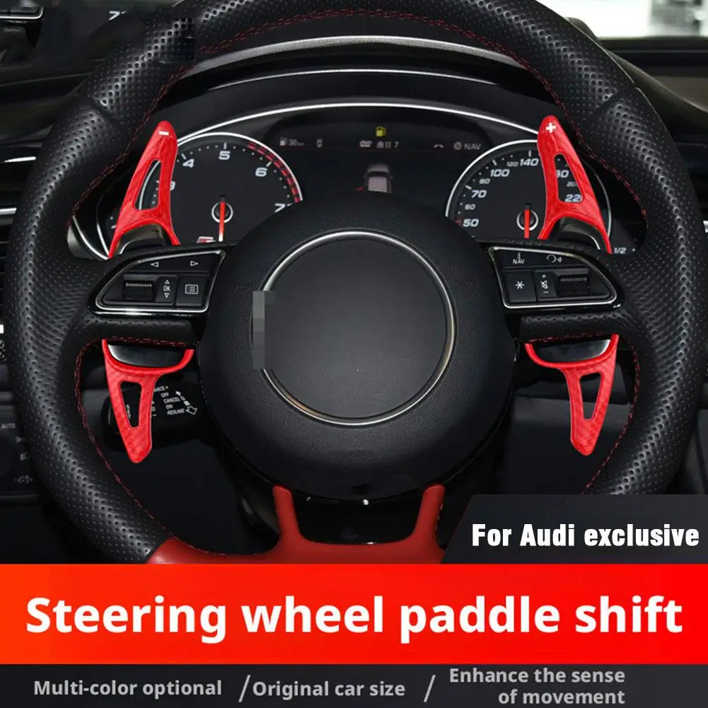 

Пара лопаток из алюминиевого сплава, удлинитель рычага переключения передач из алюминиевого сплава для Audi RS6 S3 S5 RS7, модифицированные лопасти переключения передач 2017