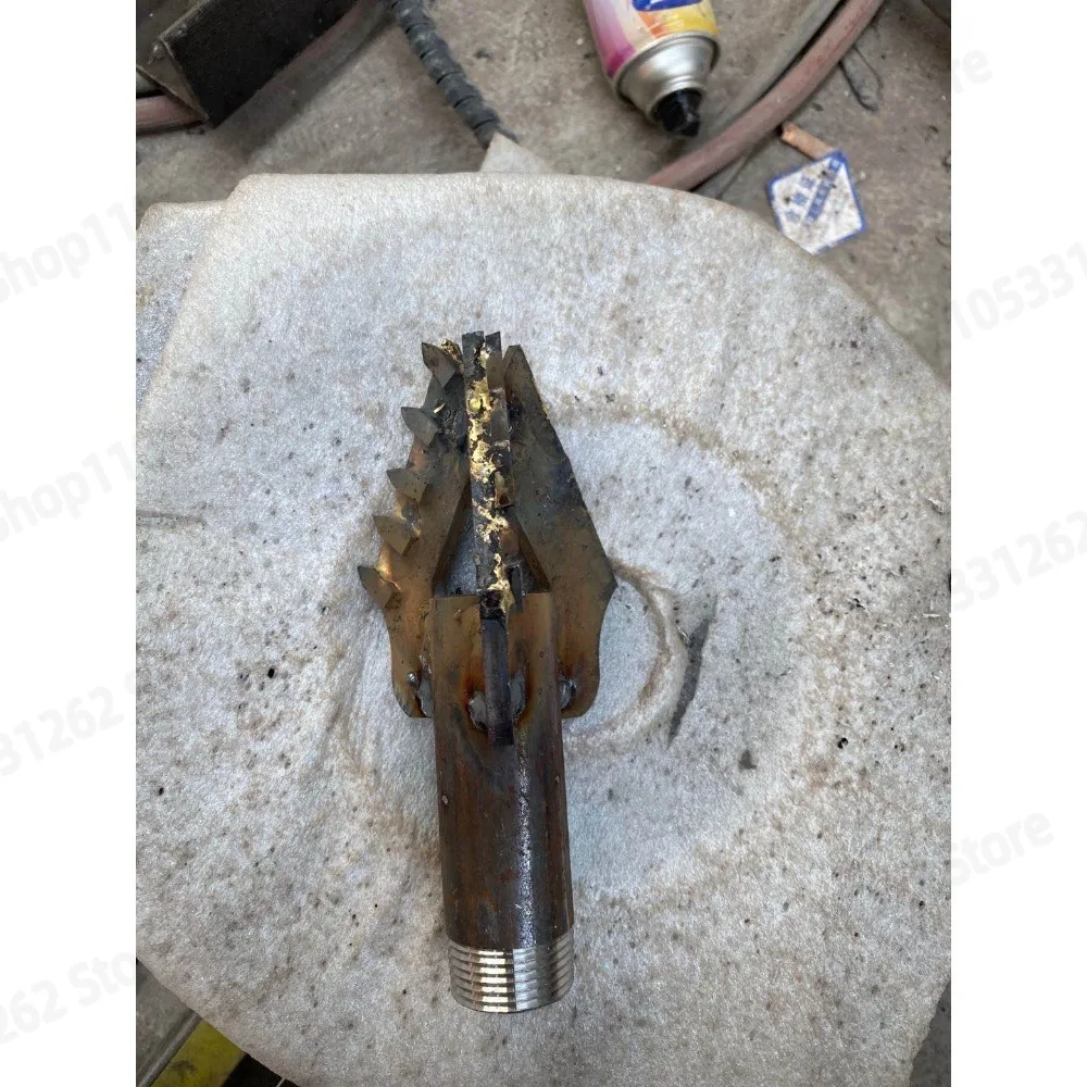 Alloy Water Well Drill Bit 2 Wings 3 Wings 5 Wings Carbide Drag Bit For Small Domestic Drilling Rig Sand Mud Soil Layer
