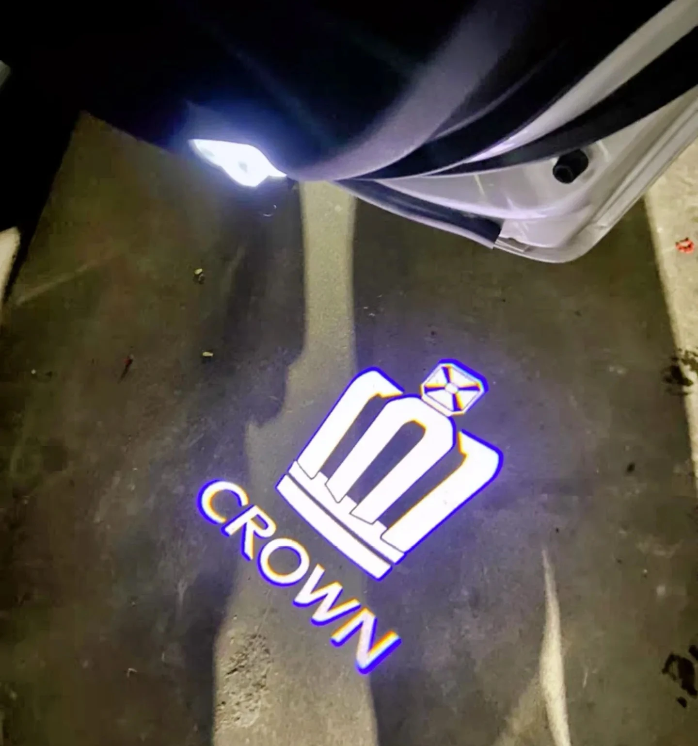 2pcs Courtesy Car Door Projector LED Welcome Lights Decor For Crown JZS171 JZS171W JZX175 GRS180 GRS200 GRS182