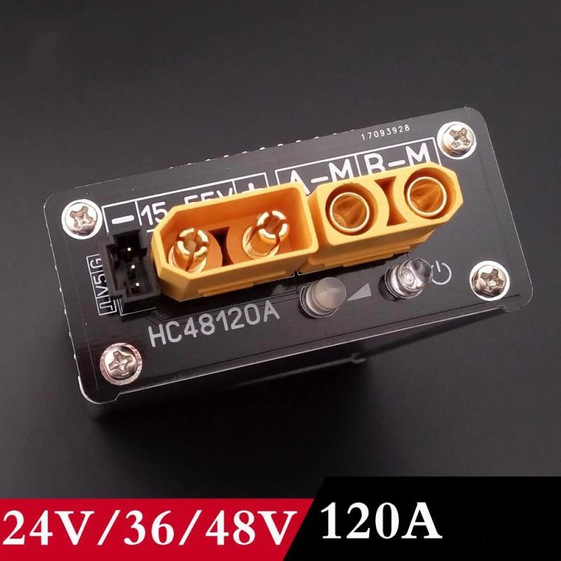 1PCS 12V 24V 36V 48V Bidirectional Brushed ESC Electric Speed Controller 3S-13S High Voltage for RC Crawler Tank Boat Model Toy