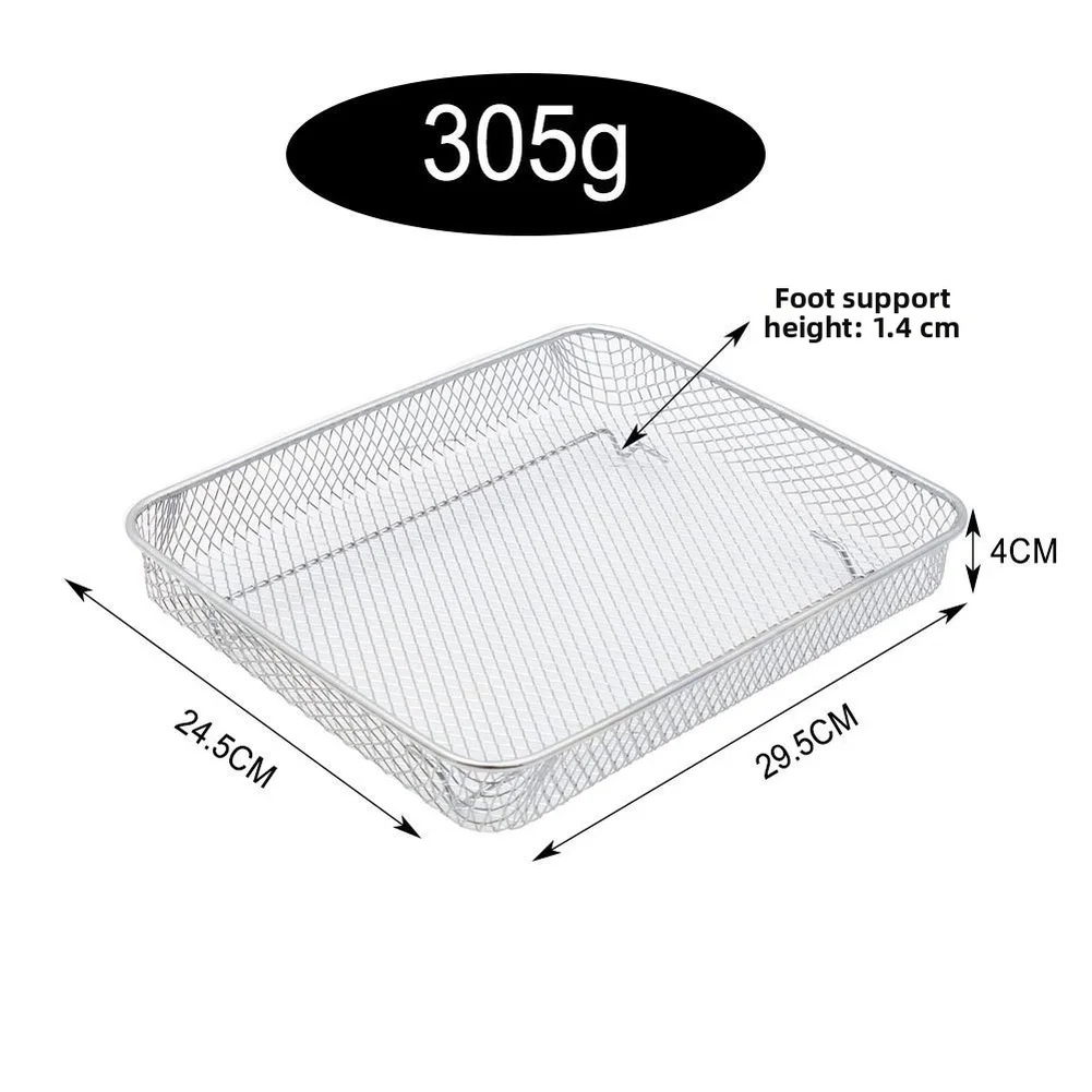 Stainless Steel Air Cooker Rack for Large Capacity Hot Circulating Air Fryer Ovens Supporting Function Cooking Operations