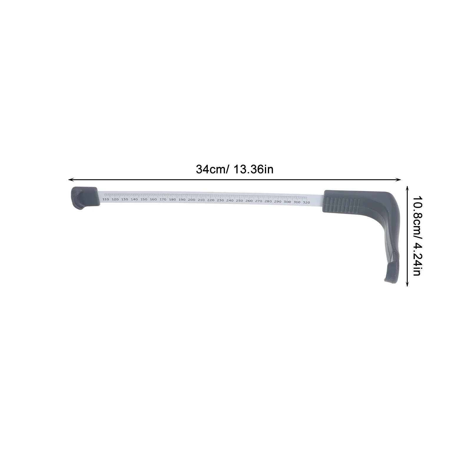 Foot Size Measuring Device Shoe Measuring Ruler Adjustable Child Shoe Size Tool for Precise Fitting Foot Measurement Device