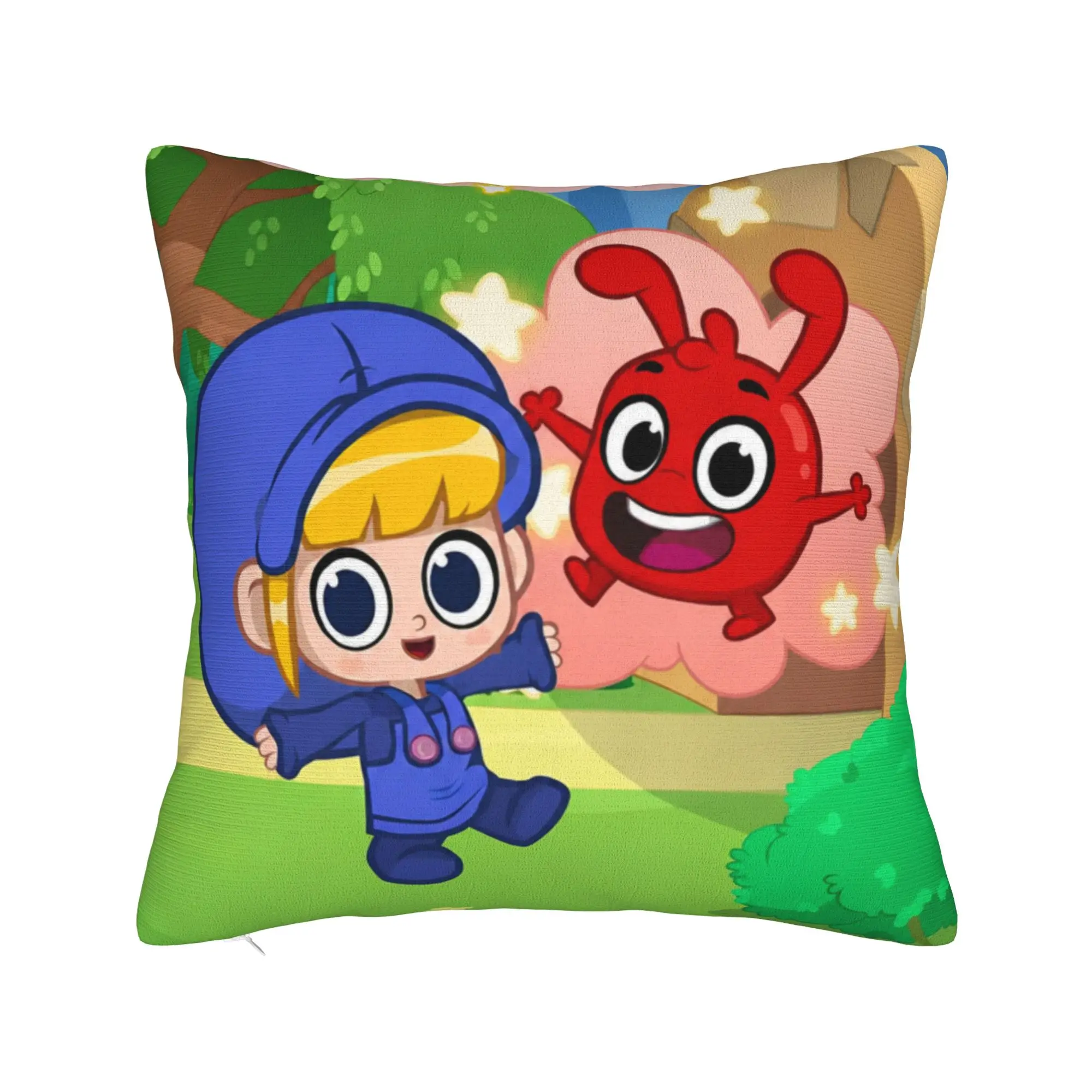My Magic Pet Morphles Pillow Covers Stuff Printing Cushion Cover Decorations  Throw Pillow Case Cover Bedroom Multi-Size