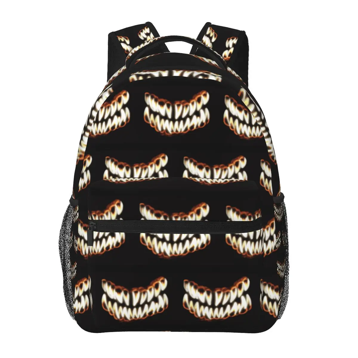 Glowy Monster Teeth Backpacks Boys Girls Bookbag Children School Bags Cartoon Laptop Rucksack Shoulder Bag Large Capacity