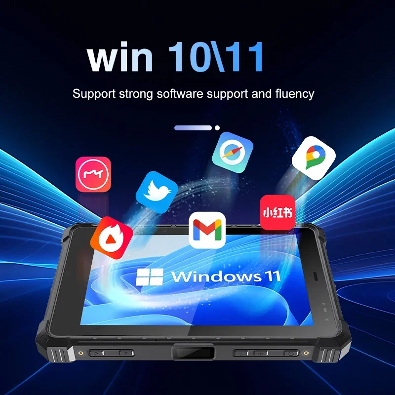 Cenava ATEX 10.1 Inch Win 11 Rugged Tablet Industrial PC CPU 5G LTE GPS 700nit Sunlight Readable