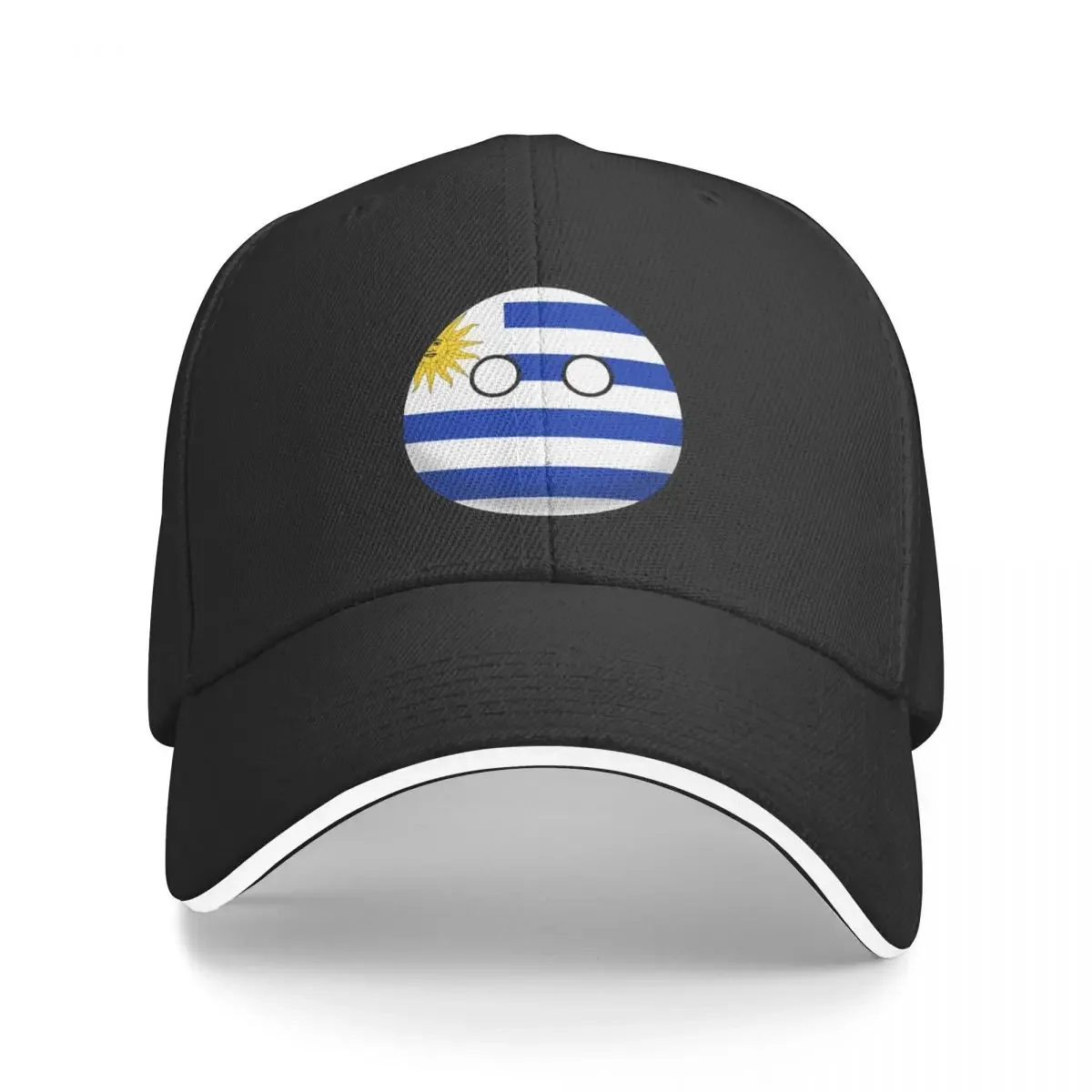 Uruguay Countryball Flag Design Summer Baseball Caps For Mens Adult Male Beach Sunscreen Hat Snapback Cap