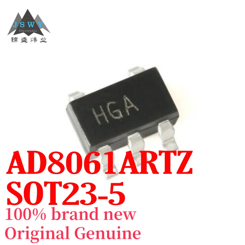 

(5/50 pcs) AD8061ARTZ AD8061 Silkscreen H0D SOT23-5 Amplifier Chip Genuine Authentic Stock Fast Shipping Free Shipping