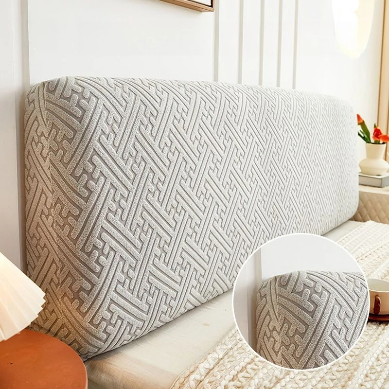 

Versatile Headboard Cover Jacquard High Elasticity Universal Soft Bag Headboard Cover All Year Round Dustproof and Comfortable