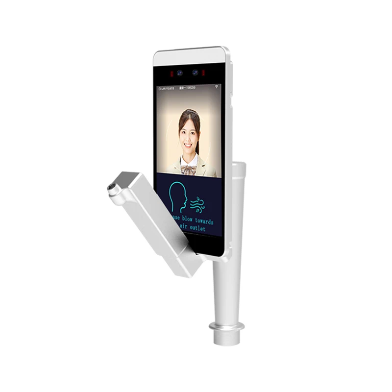 Biometric Face Recognition Access Control System Alcohol Detection Terminal Printer Supported SDK Customizable