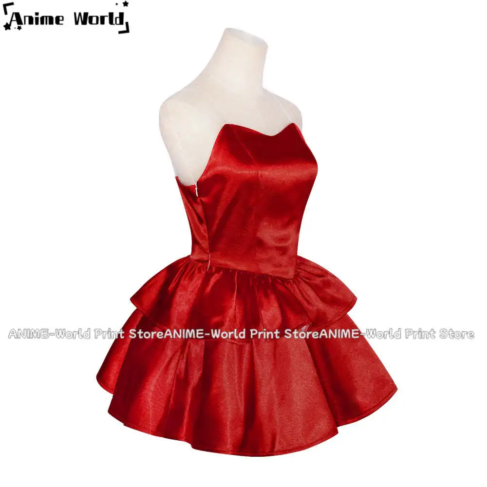 Perfect Blue 1997 Movie Mima Kirigoe Red Dress Cosplay Costume