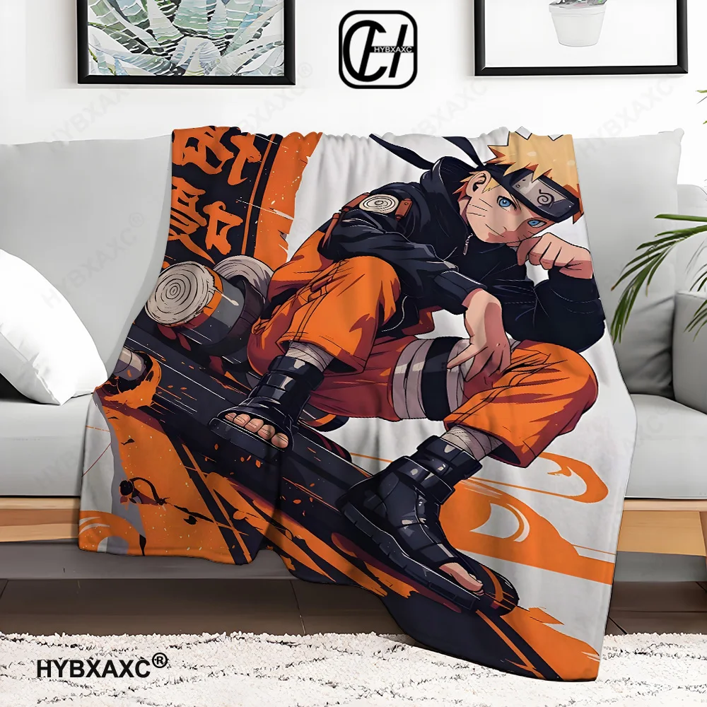

Cartoon N-naruto Comfort Blanket Home Travel Blanket Birthday Gift Suitable for Sofa Outdoor Lightweight Bedding Blanket