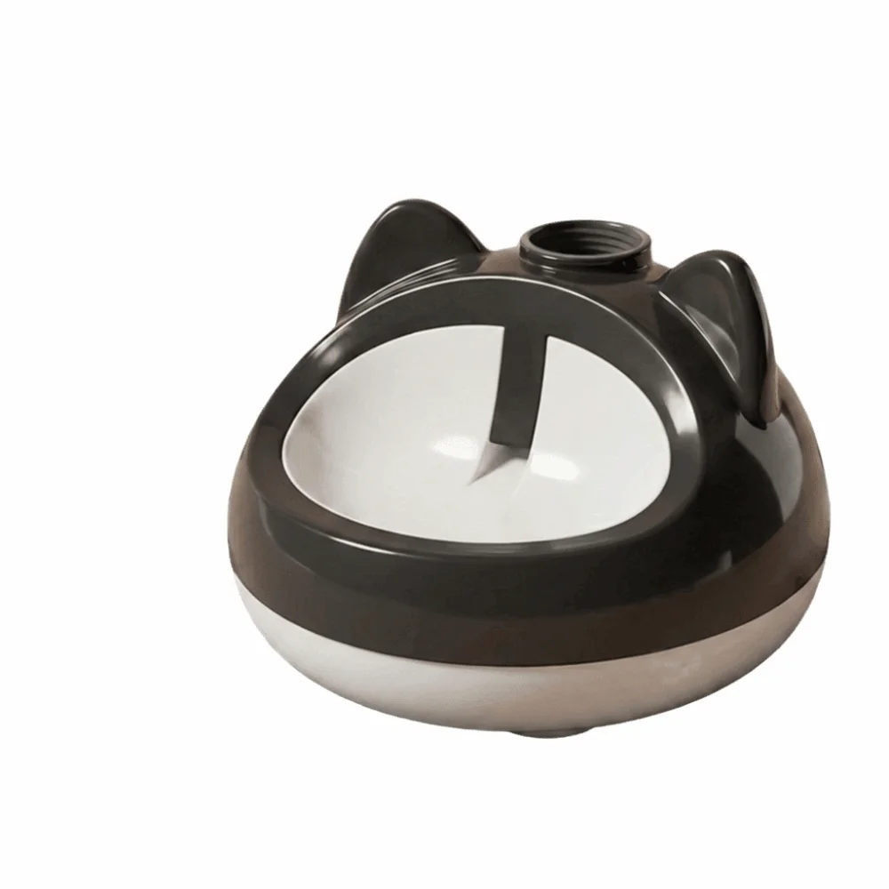 Large Capacity Cat Gravity Water Dispenser Splash-proof Non-Slip Automatic Water Fountain Leak Proof Stable Base