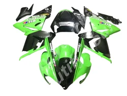 For Kawasaki Ninja ZX10R ZX 10R ZX-10R 2004 2005 Motorcycle Fairing Kit ABS Plastic Injection Body Body kits green black