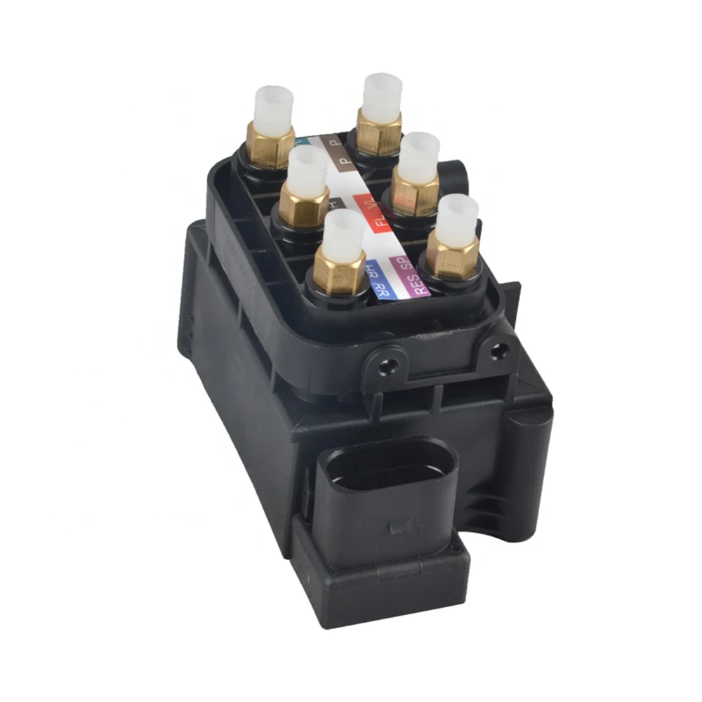 Air Suspension Solenoid Valve Block For Audi A6 C5 C6 A8 D3 Allroad Quattro S6 S8 Phaeton Bentley Continental Flying Spur