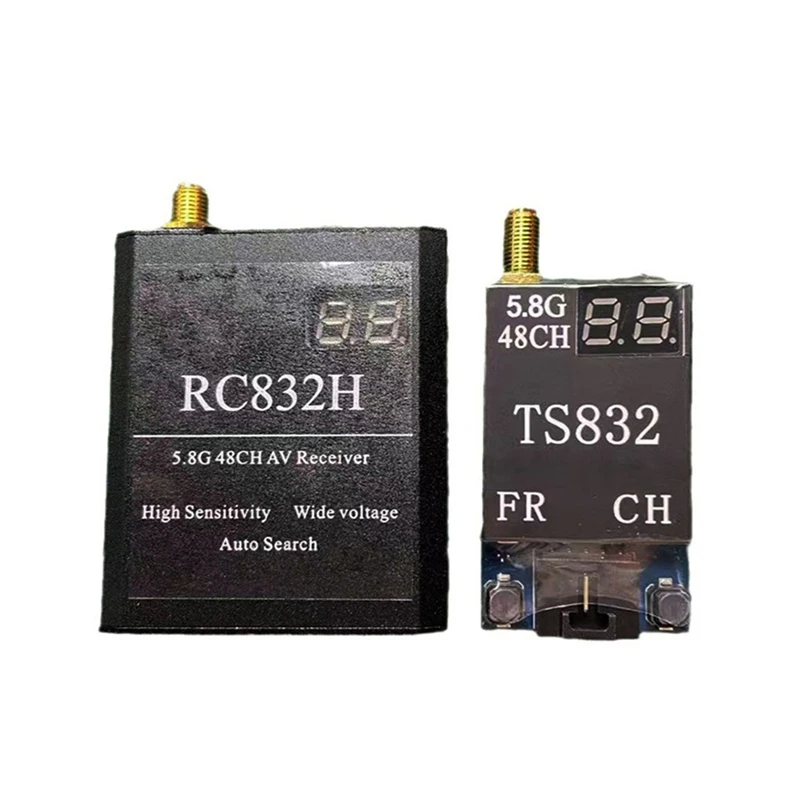 Super Sale for RC832H Receiver + TS832 FPV Video Transmitter Module for RC Drone