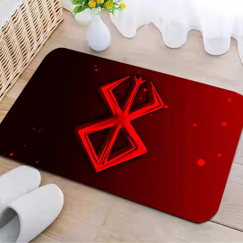 1pc Berserk Anime Bathroom Mat Door mat Living Room Carpet Balcony Rug Home Decoration