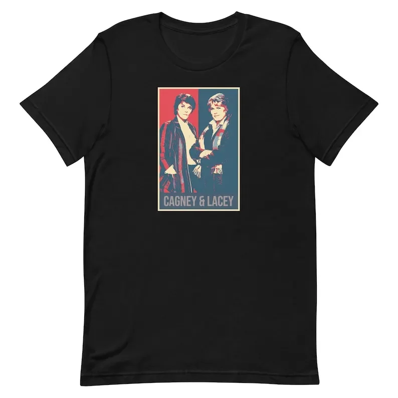 

Cagney and Lacey TV Detectives Show HomageUnisex t-shirt
