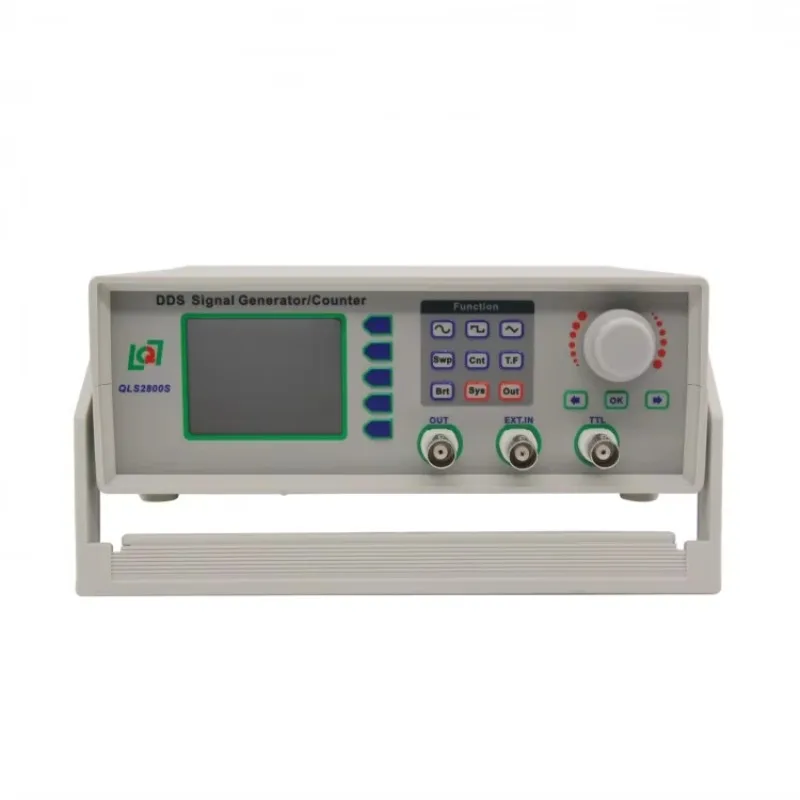 NEW QLS2805S-5M DDS Signal Generator Function Generator Frequency Counter with Color LCD Communication