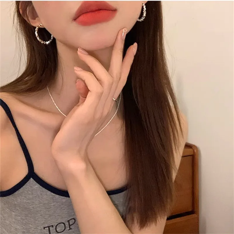 الأقراط الفضية المكسورة للنساء ، الأقراط المتخصصة الراقية ، الرياح الباردة