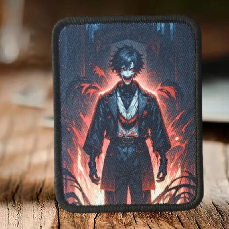 Devil's Tactical Patch, militärisches Moralabzeichen, Armband, für Kleidung, Hüte, Rucksäcke, taktische Ausrüstung, Klettverschluss