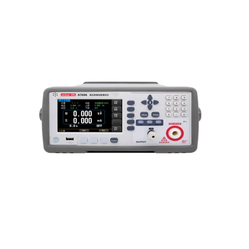 Applent AT686 High Voltage Insulation Resistance Tester Test Range 100k-50GΩ, Output Voltage 50V~2500VDC