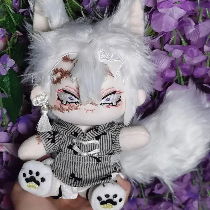 

Demon Slayer/Kimetsu No Yaiba Shinazugawa Sanemi 20cm Stuffed Plush Doll Skeleton Children Dress Up with Dolls as Holiday Gifts