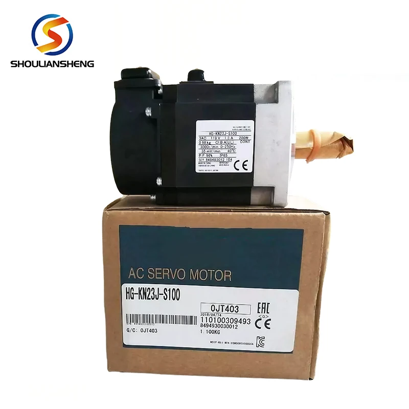 

Gold Seller HF-KN23BK Hybrid Ac Encoder Driver Servo Motor New Original Warehouse Stock