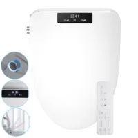 Auto Open Bidet Cover Led Light Smart Toilet Seat Intelligent Toilet Wc Heated Toilet Seat