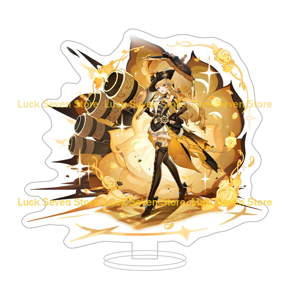 Lucky Seven Store Hot game Genshin impact Xiao Keqing Klee Ganyu Yaoyao Yanfei Rosaria acrylic stand desk ornament holiday gift