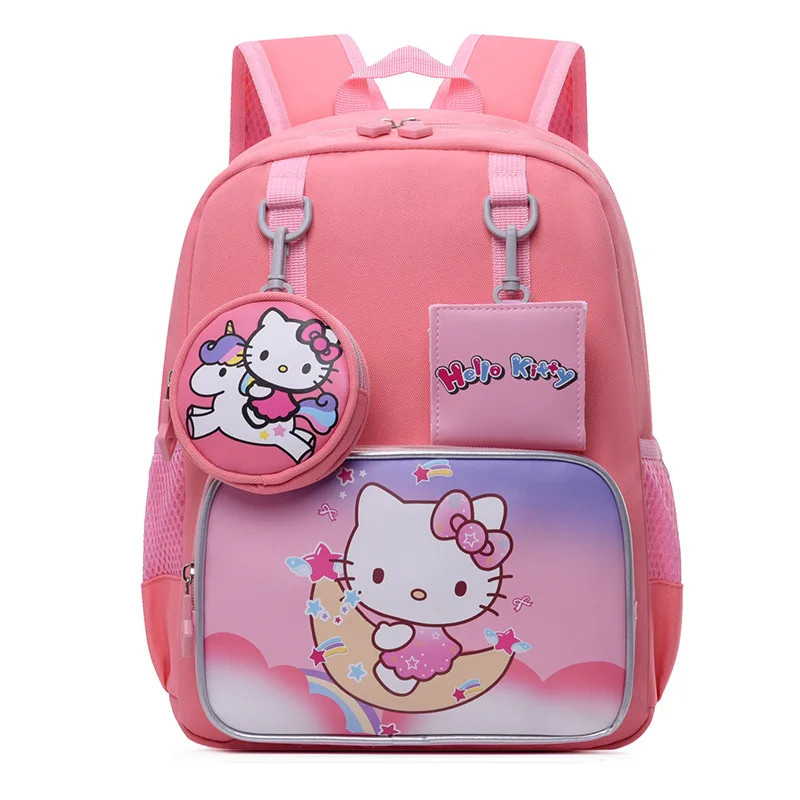 

Sanrio Anime Backpack Kuromi Melody Hello Kitty Large Capacity Cute Cartoon Student School Bag