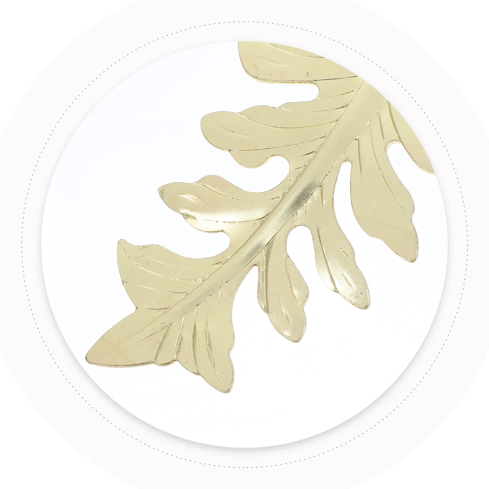 

Leaf Shaped Curtain Holdback Metal Decorative Tieback for Home Window Drapery Buckle Curtain Accessories Window Holdbacks