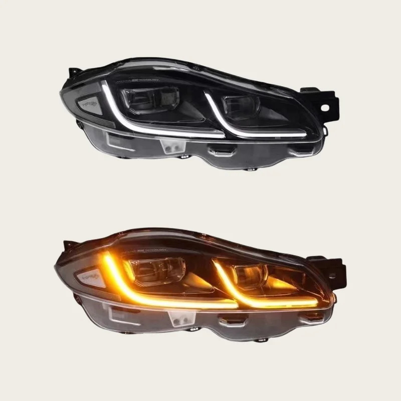 재규어 XJ C-TYPE X351 헤드라이트 어셈블리 자동차 라이트 정품 LED AFS OEM C2D28487 C2D48957 C2D51840 C2D60272