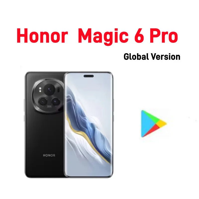 New Global Version HONOR Magic 6 Pro Snapdragon 8 Gen 3 180MP Camera 6.8 Quad-Curved Floating Screen  NFC 3 sold1,476,895.68Shenzhen Asia-pacific Dingcheng StoreSee previewSimilar items