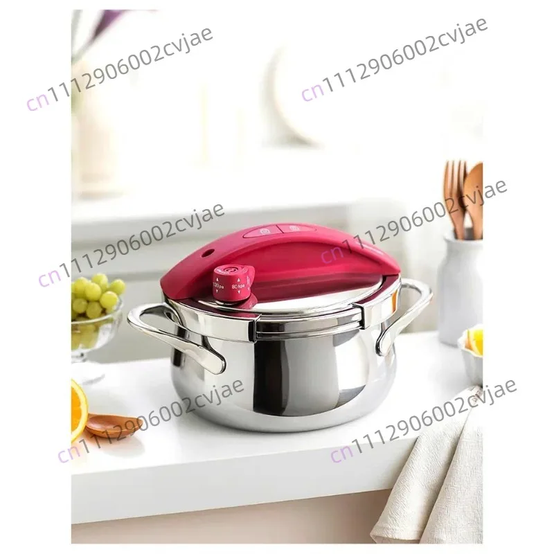 New 304 stainless steel pressure cooker | Explosion-proof small pressure cooker for home use