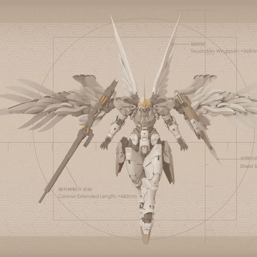 新しい奇妙なスタジオムーネメント EX 組み立てモデルキット PG 1/60 タルギーズ Oz-00ms メカロボットアクションフィギュア像モデル収集玩具