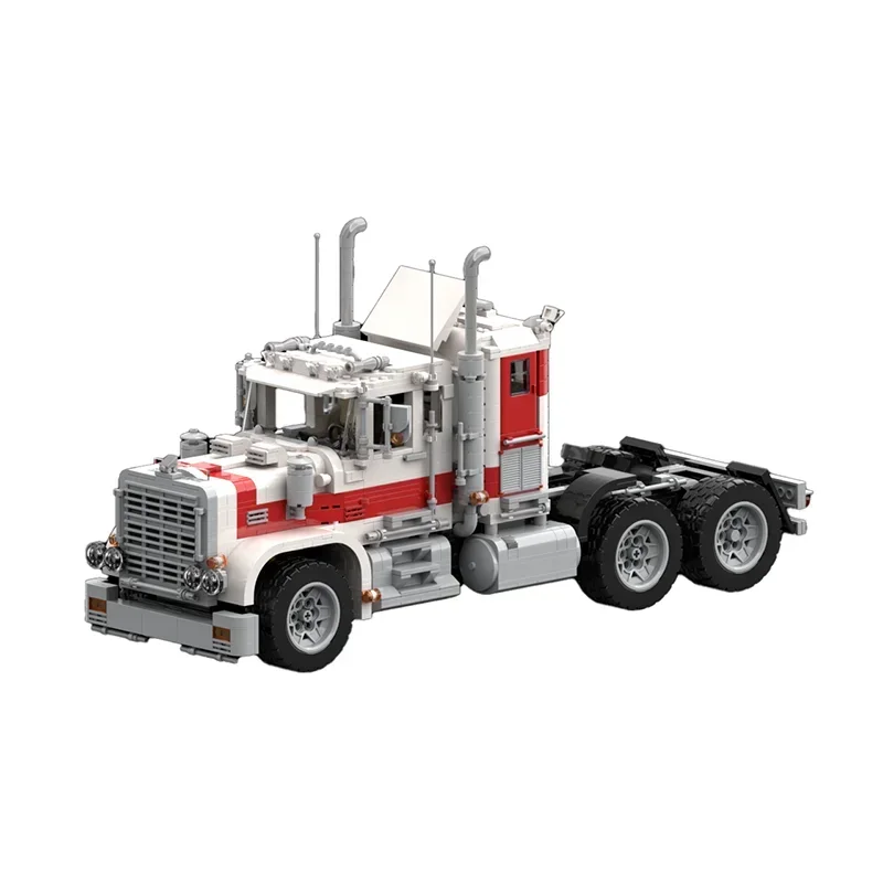 Seria pojazdów Zestaw do składania Moc Building Block Cat Truck Model The Remake RC Technical Bricks DIY Assembly Toy For Child Gift