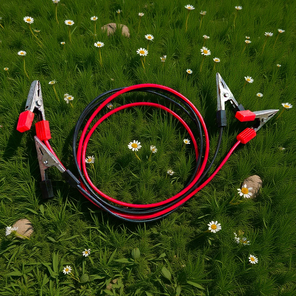 

2Pcs Alligator Clip Test Cable Reliable Firm Connection for Power Connectors Dual Ended Test Line for Medical Device Maintenance