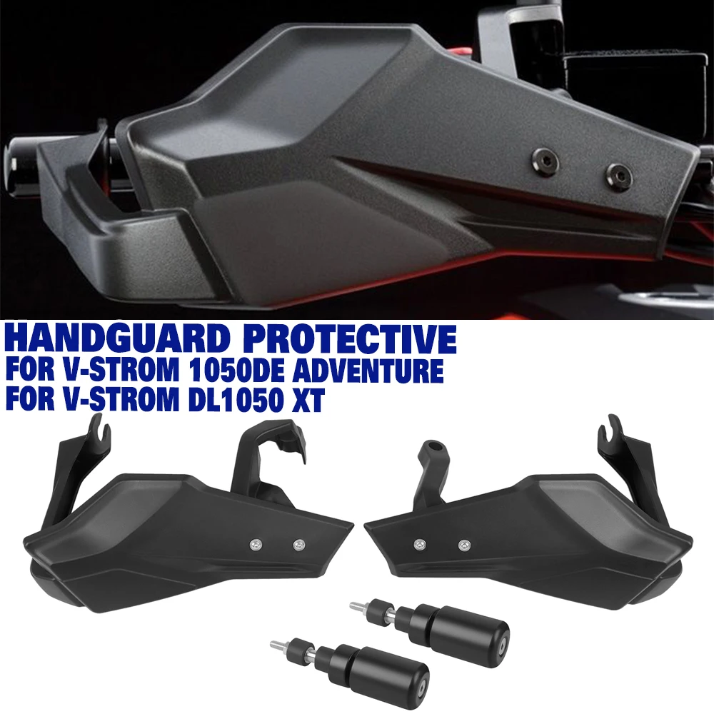 

For Suzuki V-Strom 1050 Vstrom 1050 DE XT Adventure DL1050 2020-2025 Hand Guard Handle Bar Cap Cover Protector Handguard Shield