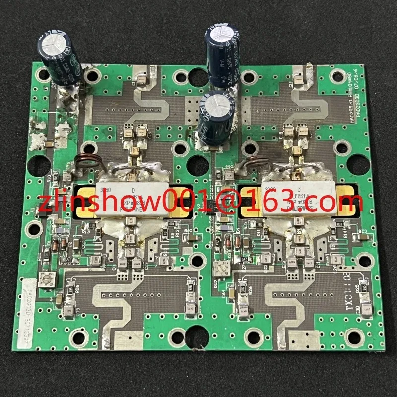 Used PCB: BLF861A [ 1sheet=2pcs ] transistor ( Original work ) - PCB not available - Missing and damaged PCB components