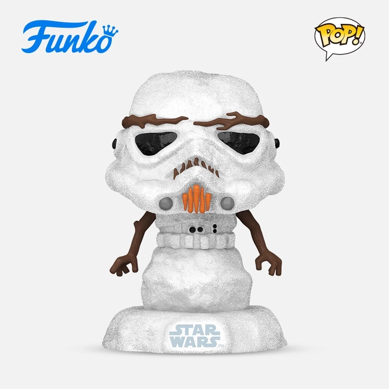 FUNKO POP Star Wars: Snowman Darth Vader & Stormtrooper Anime Action Desktop Decoration Ornament Model Toys Collectible Model - Image 5