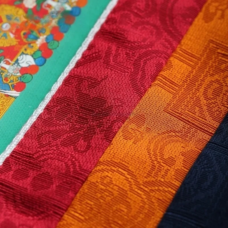 90x55CM Tibetan Five‑Direction Pattern Cloth Valance Wall Hanging Buddhist Hall Religious Home Decor - view 5