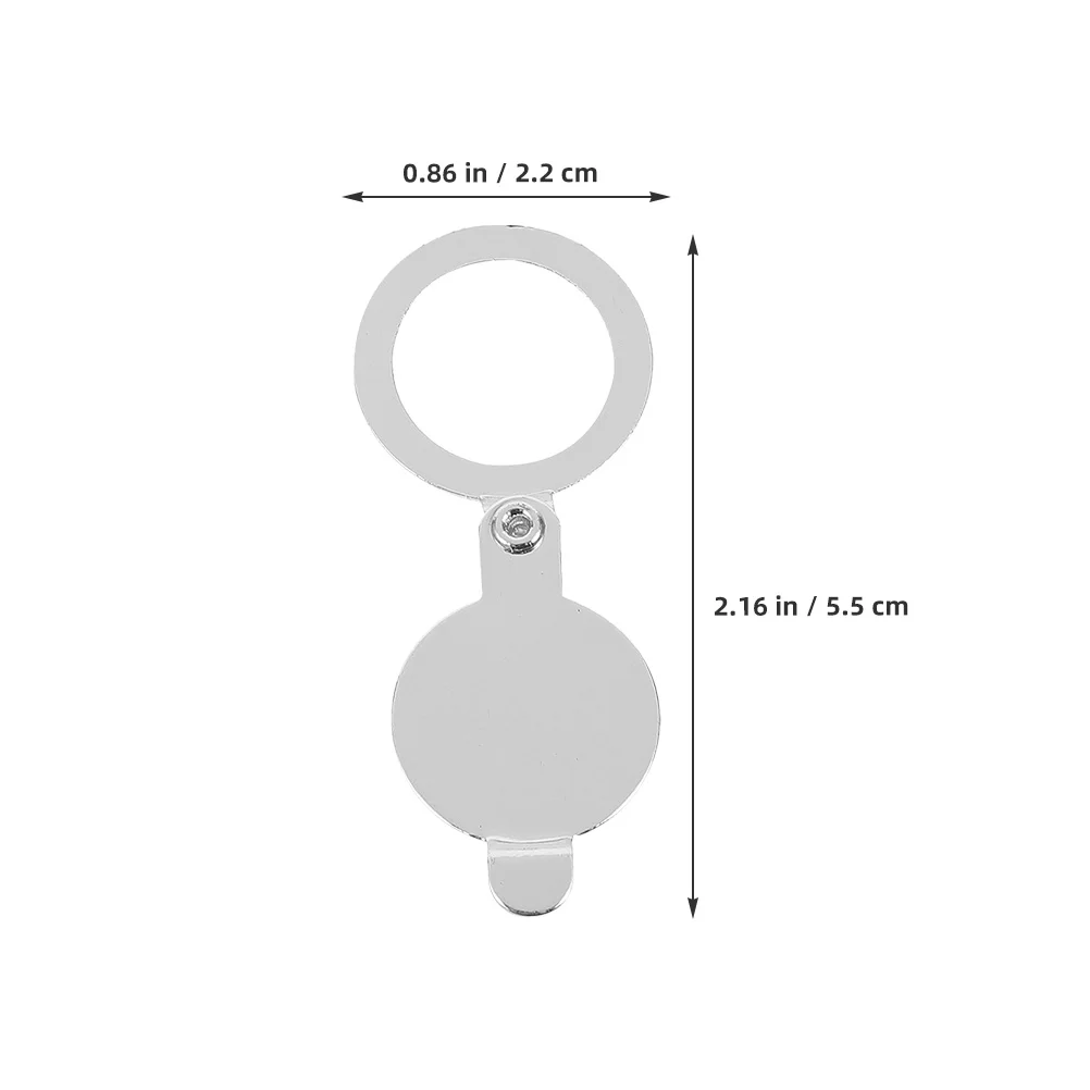 6 قطعة غطاء ثقب الباب النحاسي حامي الخصوصية لعارض الباب الأمامي للشقة ملحقات أمنية مضادة للسرقة #6