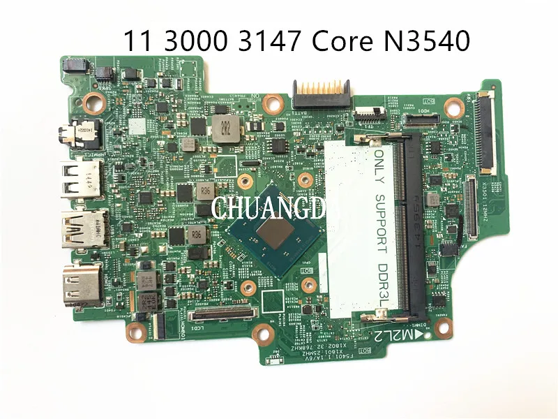 

For DELL Inspiron 11 3000 3147 Core N3540 SR1YW Notebook Mainboard CN-0KW8RD 0KW8RD 13270-1 Laptop Motherboard