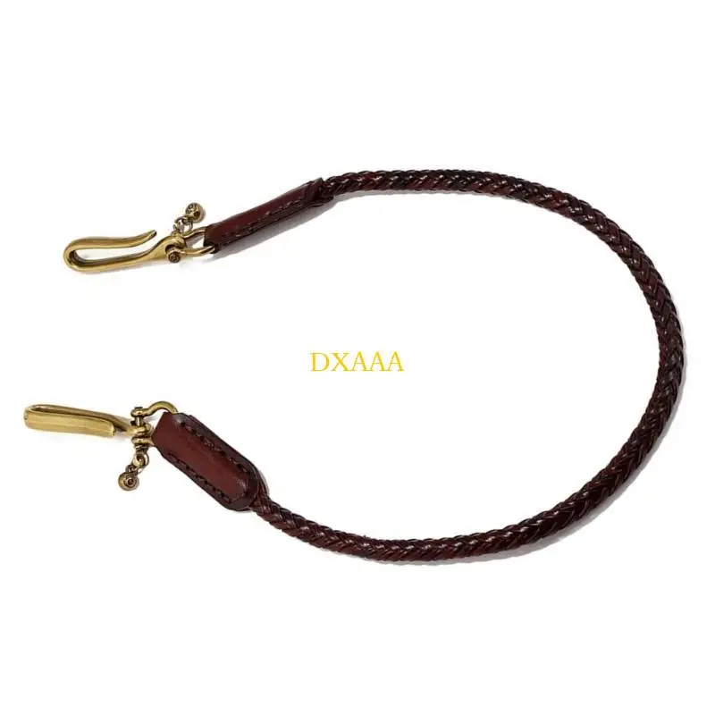 DXAA Genuine Leather Handmade Biker Wallet Chain Rock Clothing Accessory for Jeans