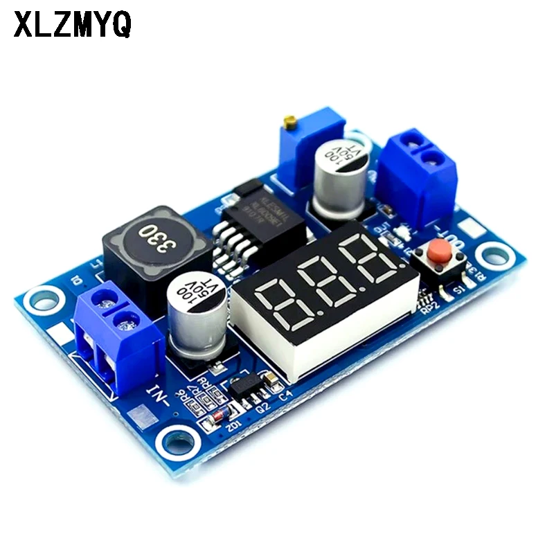 5pcs XL6009 DC-DC Boost Converter Module 5-32V To 5-40V 4A Adjustable Step Up Power Supply Boost Converter With Display