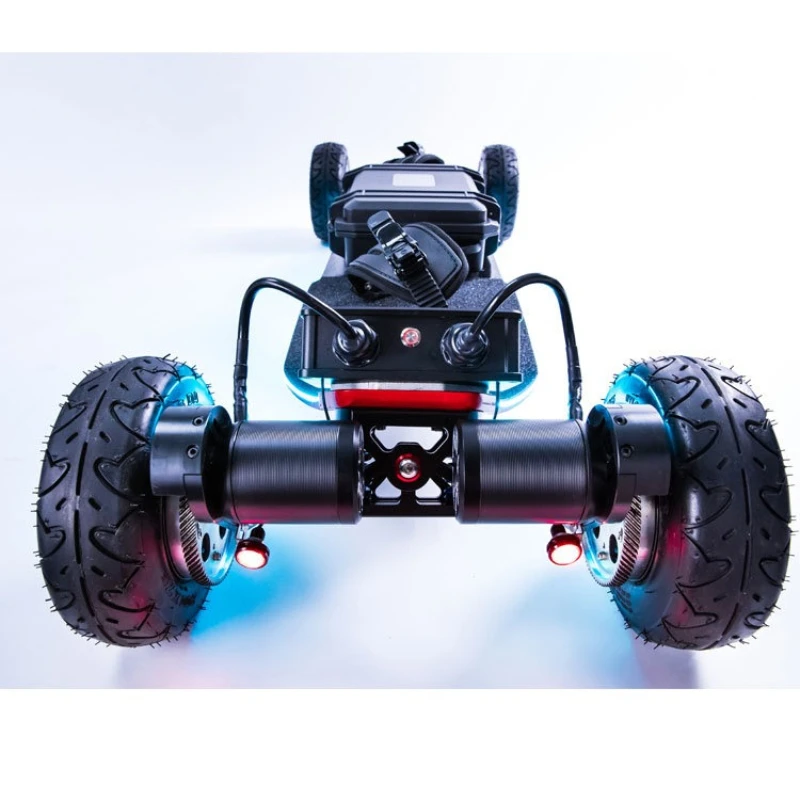 Big lithium battery four-wheel off-road electric competitive transportation toy adult electric scooter cross-border